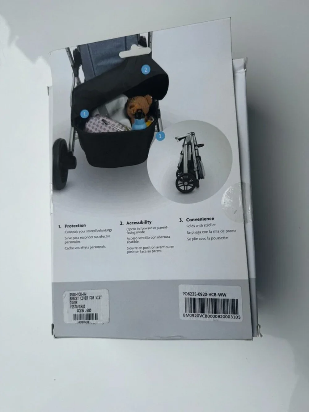 UPPAbaby Basket Cover for Vista Cruz NEW